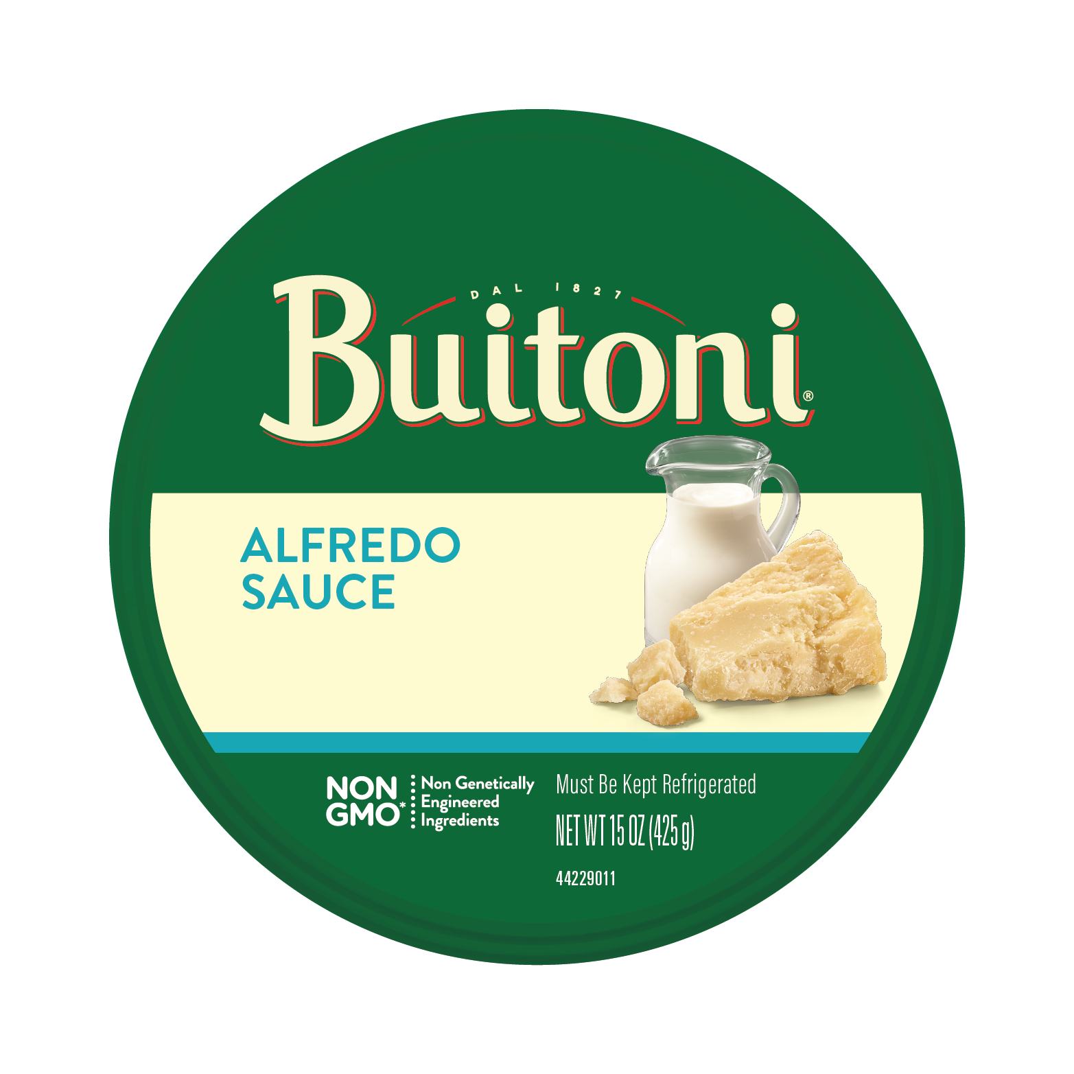 Alfredo Sauce – 15 oz. Packaging.