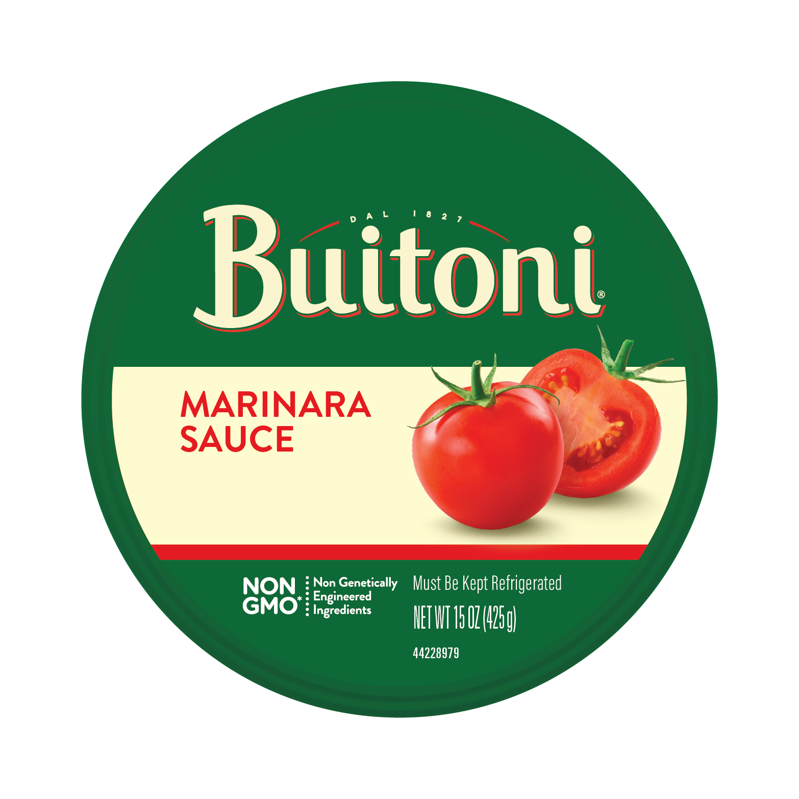 Marinara Sauce - 15 oz. Packaging.