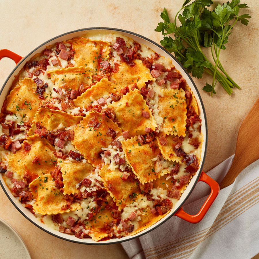 Pepperoni Pizza Casserole